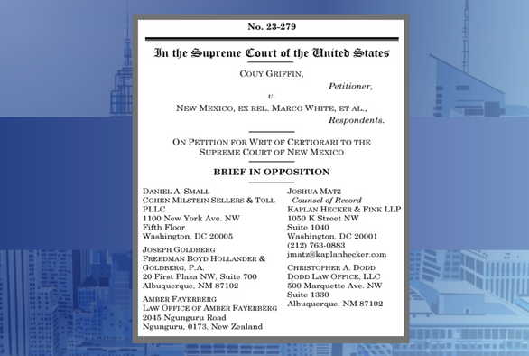U.S. Supreme Court Rejects Former Commissioner’s Petition to Review Public Office Ban, KHF Counsel of Record in Opposing Certiorari Petition
