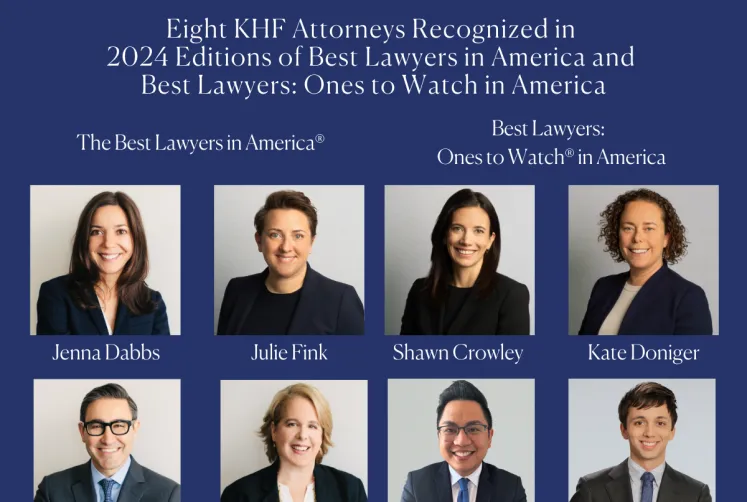 Kaplan Hecker & Fink Attorneys Named Among 2024 Best Lawyers in America® and Best Lawyers: Ones to Watch® in America